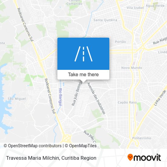 Travessa Maria Milchin map