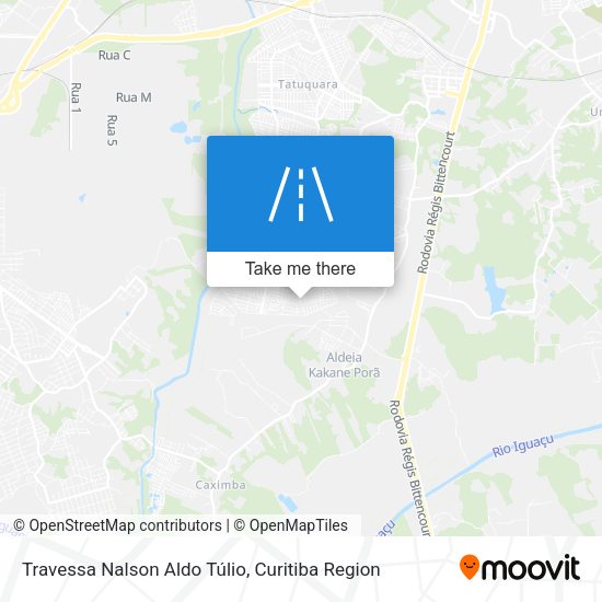 Travessa Nalson Aldo Túlio map