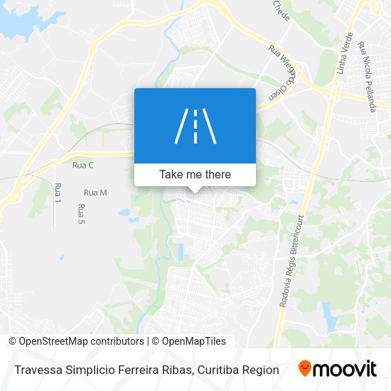 Travessa Simplicio Ferreira Ribas map