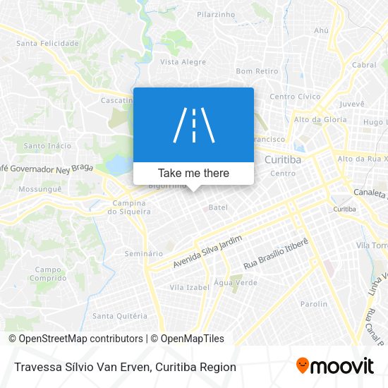 Travessa Sílvio Van Erven map