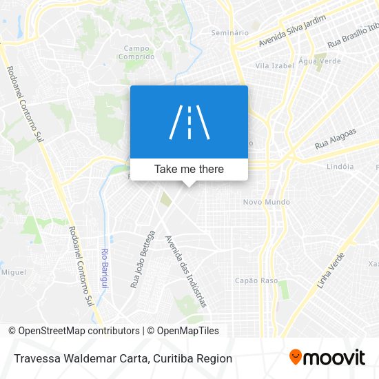 Travessa Waldemar Carta map