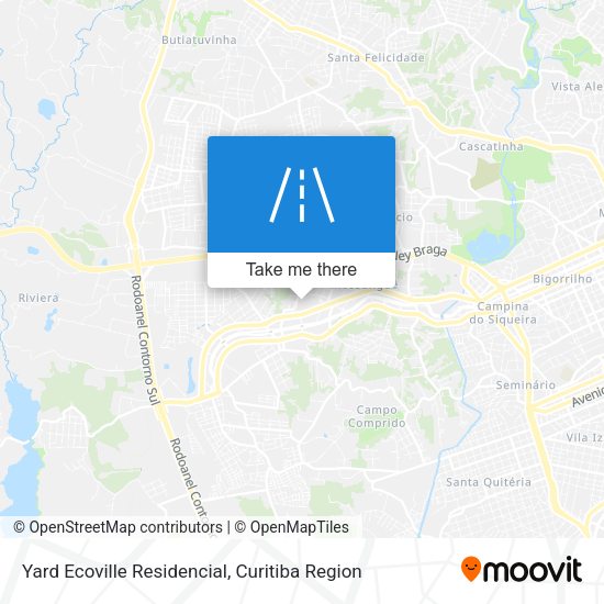Yard Ecoville Residencial map