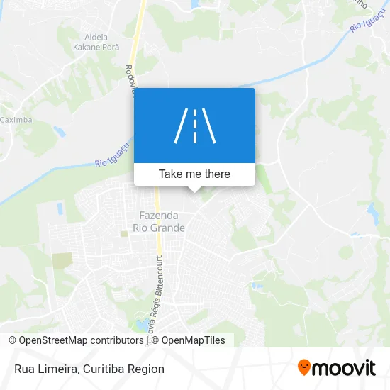 Rua Limeira map