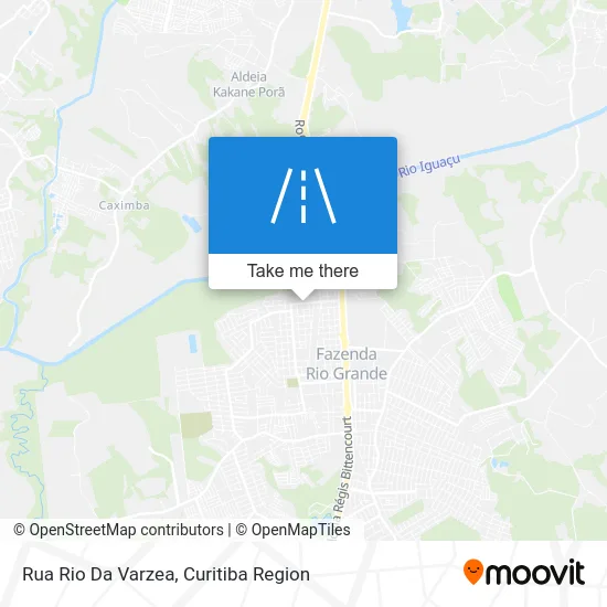 Rua Rio Da Varzea map