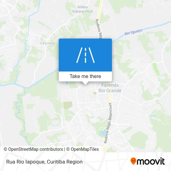 Rua Rio Iapoque map