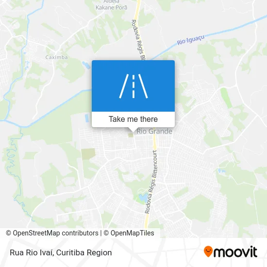 Rua Rio Ivaí map