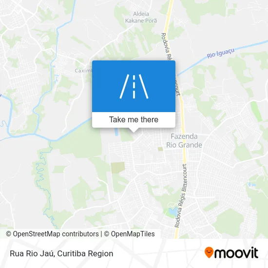 Rua Rio Jaú map