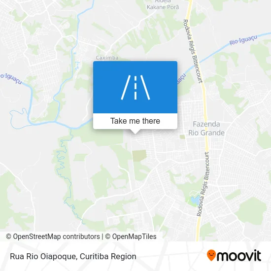 Rua Rio Oiapoque map