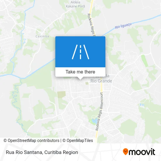 Rua Rio Santana map