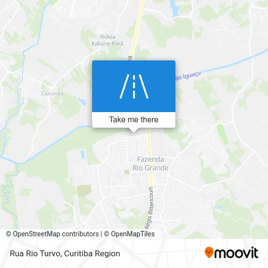 Rua Rio Turvo map