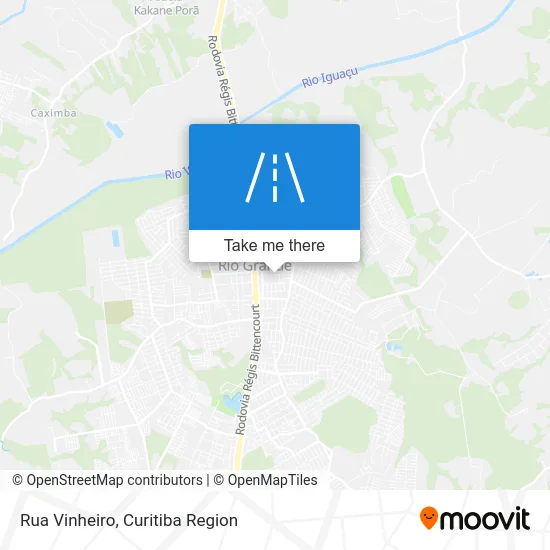 Rua Vinheiro map