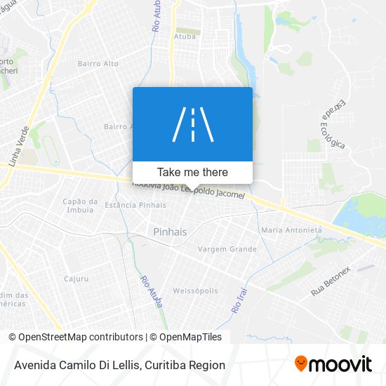 Avenida Camilo Di Lellis map