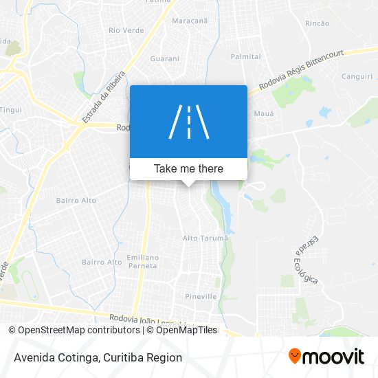 Avenida Cotinga map