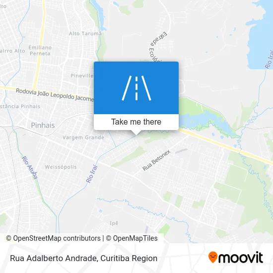 Rua Adalberto Andrade map