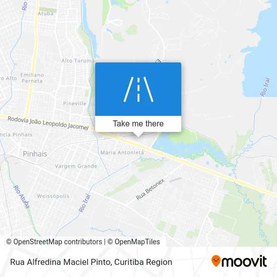 Rua Alfredina Maciel Pinto map