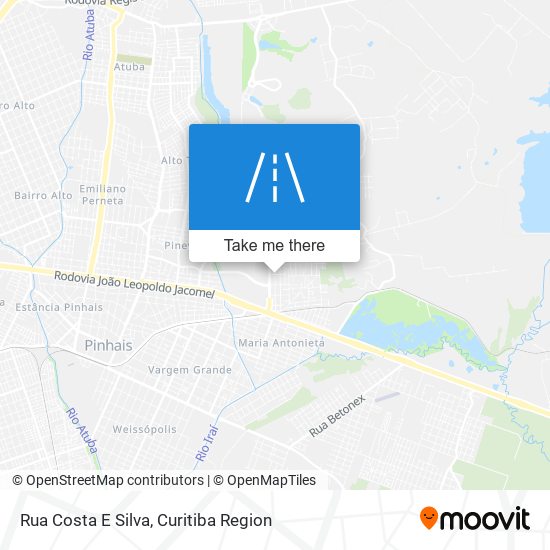 Rua Costa E Silva map