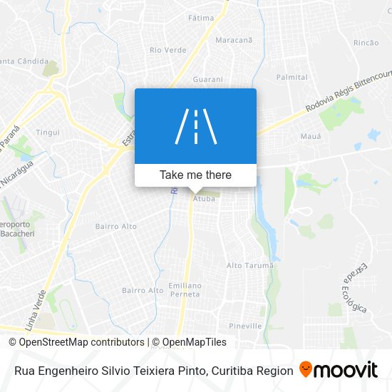 Rua Engenheiro Silvio Teixiera Pinto map