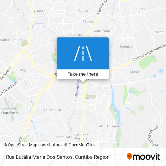 Rua Eutália Maria Dos Santos map