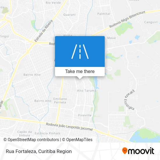 Rua Fortaleza map