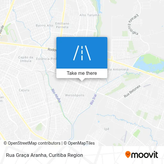 Rua Graça Aranha map