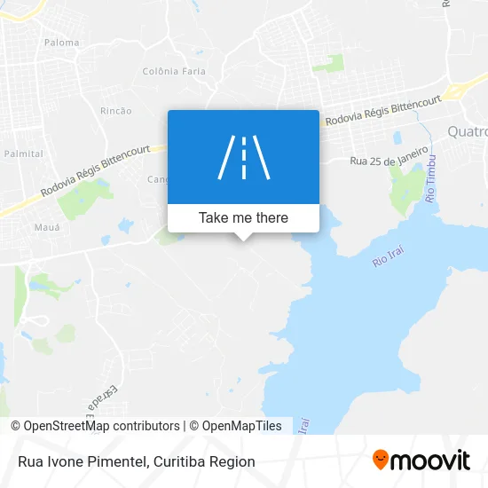 Rua Ivone Pimentel map