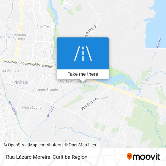 Rua Lázaro Moreira map