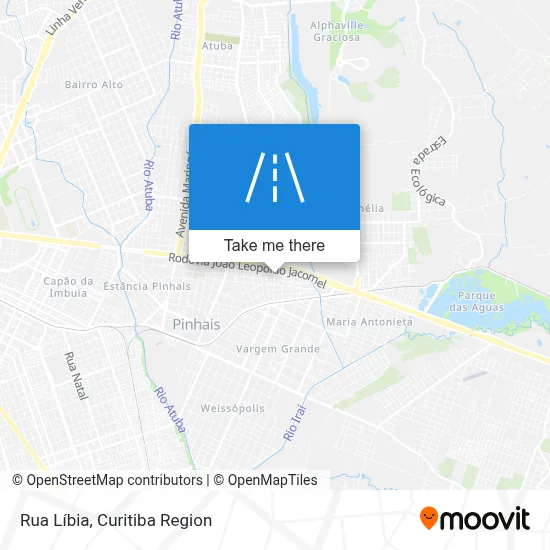 Rua Líbia map