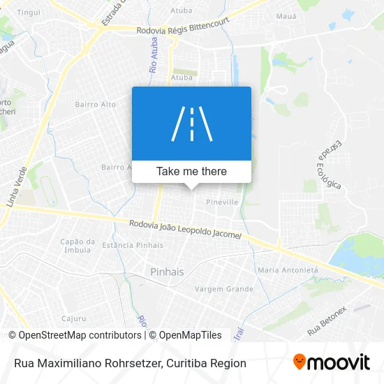 Rua Maximiliano Rohrsetzer map