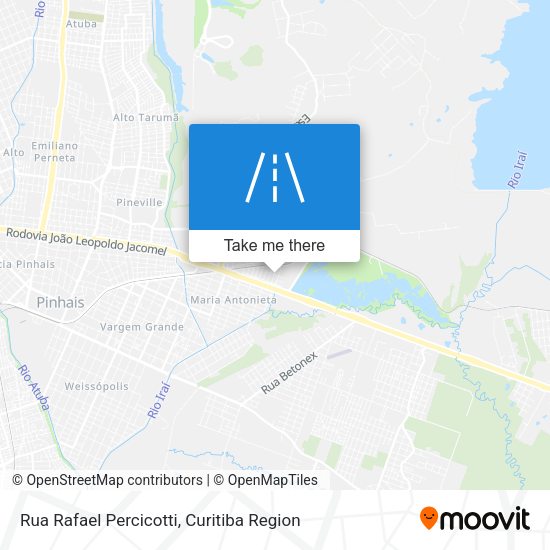 Rua Rafael Percicotti map
