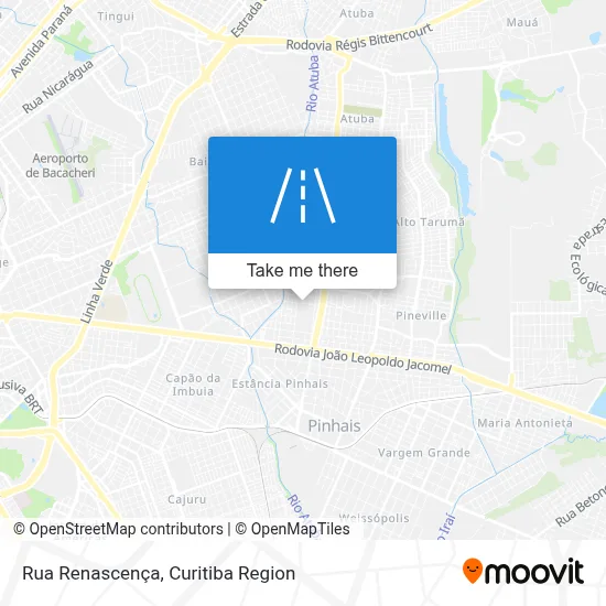Rua Renascença map