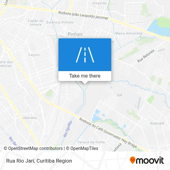 Rua Rio Jarí map