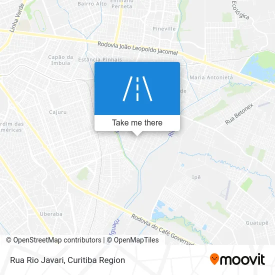 Rua Rio Javari map