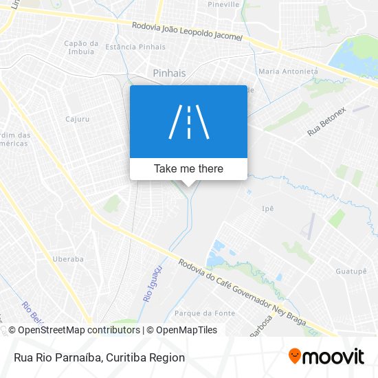 Rua Rio Parnaíba map