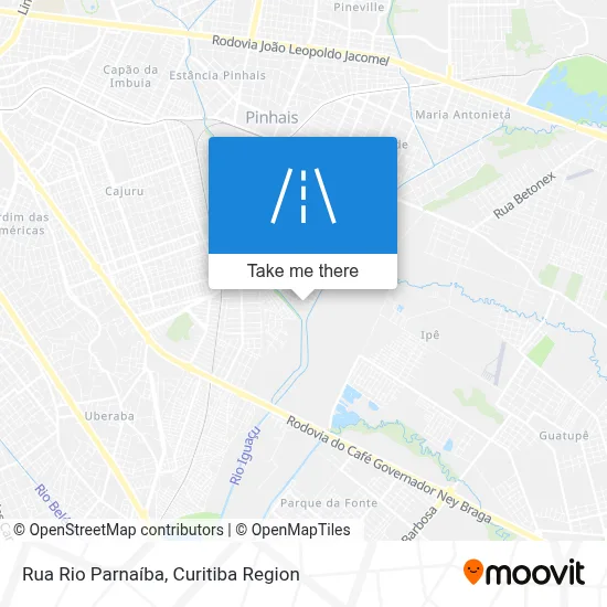 Rua Rio Parnaíba map
