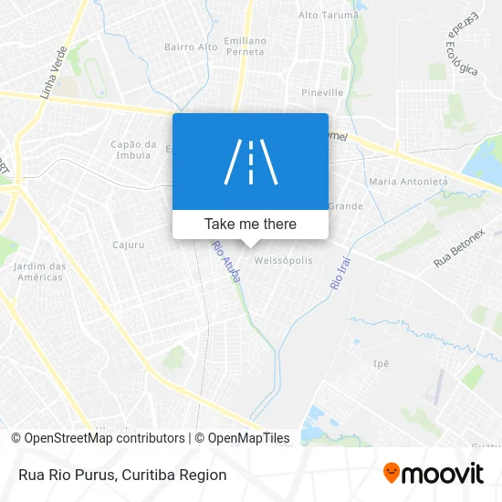 Rua Rio Purus map