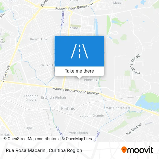 Rua Rosa Macarini map