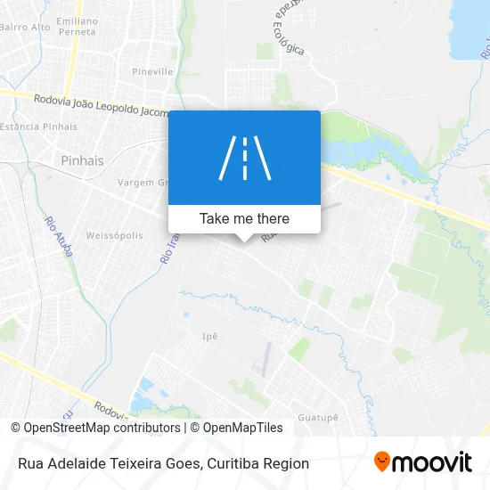 Rua Adelaide Teixeira Goes map