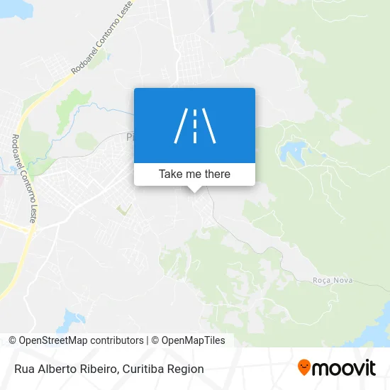 Rua Alberto Ribeiro map