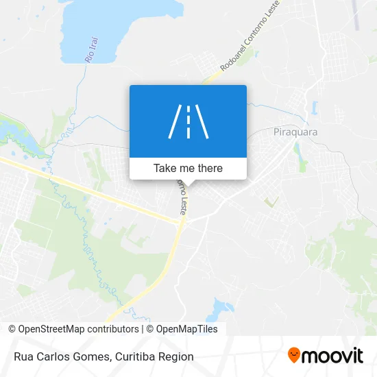 Rua Carlos Gomes map