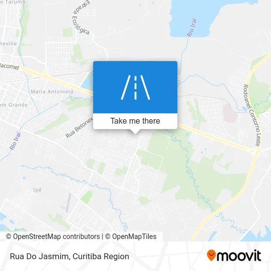 Rua Do Jasmim map