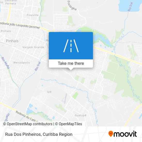 Rua Dos Pinheiros map