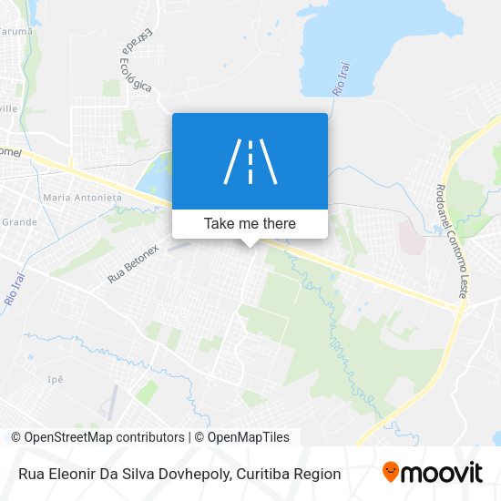 Rua Eleonir Da Silva Dovhepoly map