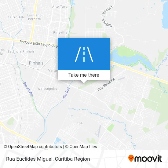 Rua Euclides Miguel map