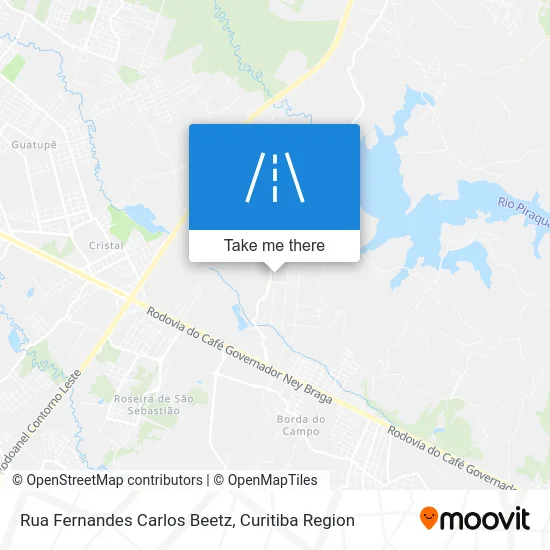 Rua Fernandes Carlos Beetz map