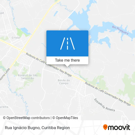 Rua Ignácio Bugno map