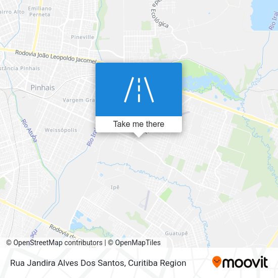 Rua Jandira Alves Dos Santos map