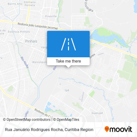 Rua Januário Rodrigues Rocha map
