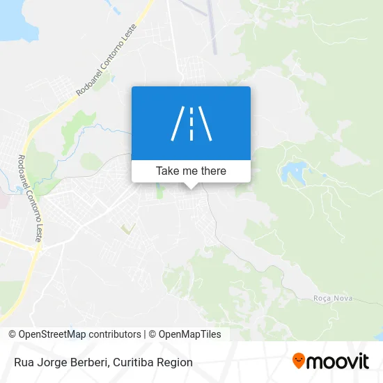 Rua Jorge Berberi map