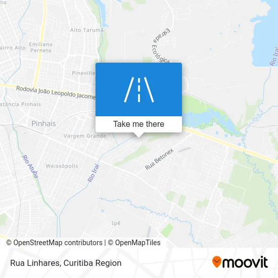 Rua Linhares map
