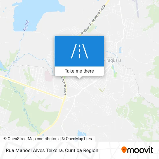 Rua Manoel Alves Teixeira map